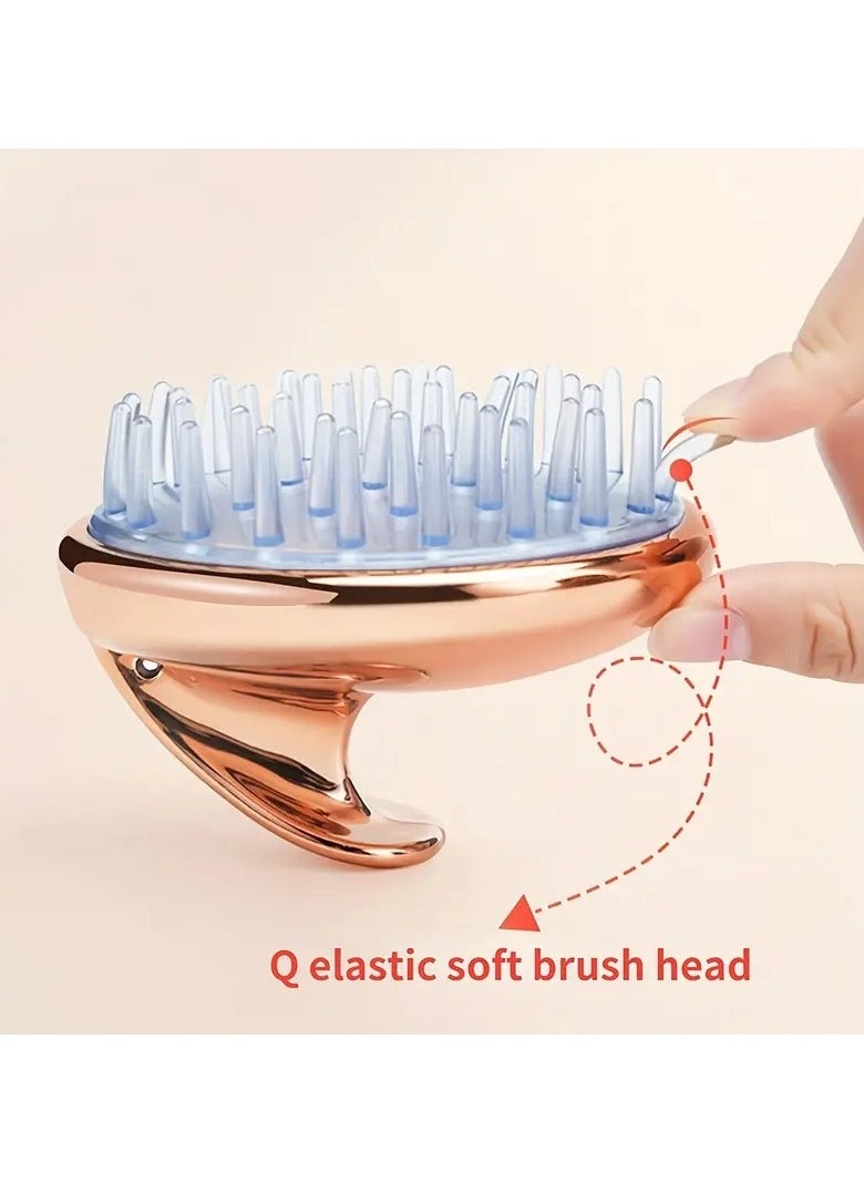 ORiTi 1pc Hair Scalp Massager Shampoo Brush Manual Scalp Massage Brush  - Image 1