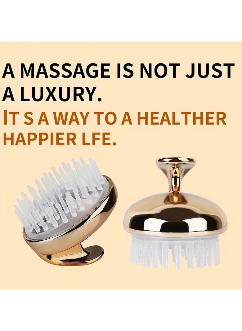 ORiTi 1pc Hair Scalp Massager Shampoo Brush Manual Scalp Massage Brush  - Image 3