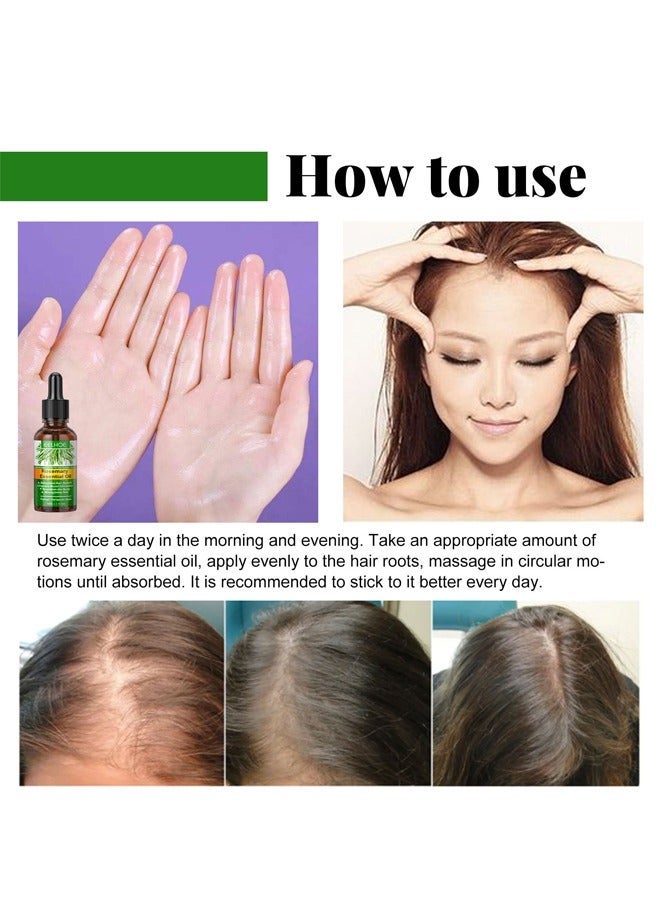 EELHOE Rosemary Essential Oil For Hair Growth Skin Care - Image 5