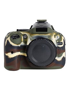 Soft Silicone Protective Case for Nikon D5200 (Camouflage)
