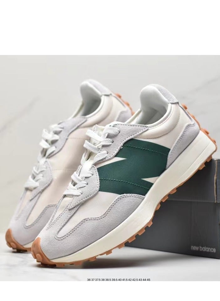 New Balance NB 327 Classic Style Sport Shoes Unisex Green - Image 4