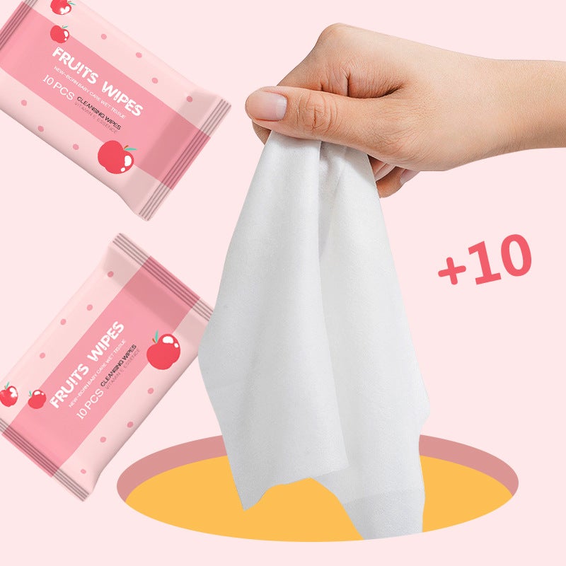 مناديل صغيرة 10 عبوة محمولة للاستخراج للأطفال والبالغين مناديل وجه مناديل يد للطلاب - Image 4