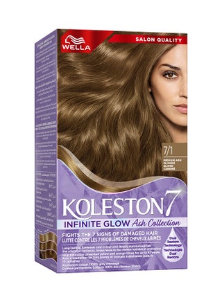 Koleston Supreme Hair Color 7/1 Medium Ash Blonde - view 2