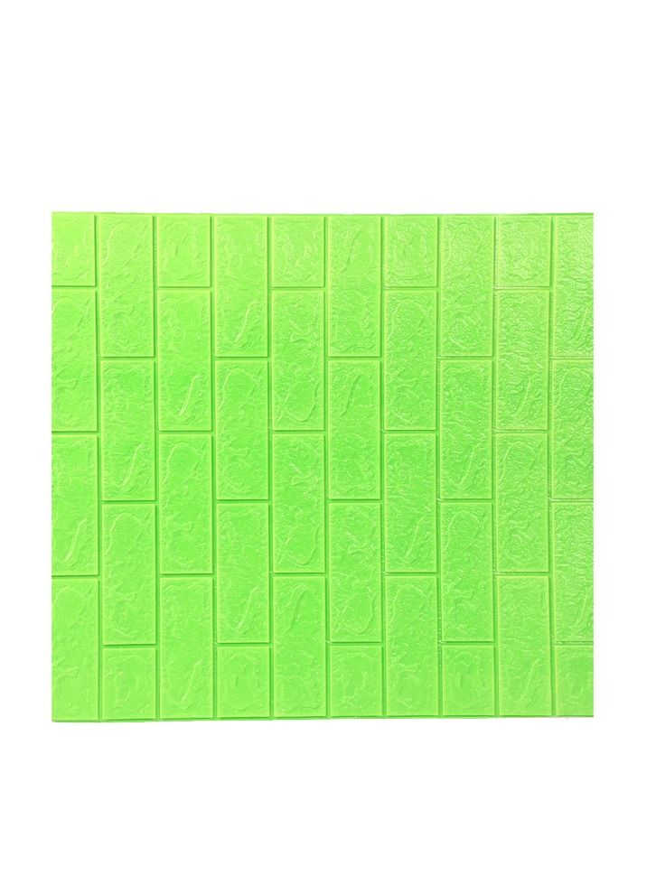 JSAITOYS 1PC 3D Brick Wall Stickers Self-adhesive Panel Decal Wallpaper  - Image 1