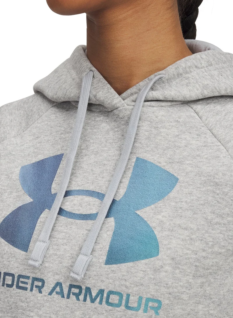 UNDER ARMOUR  Rival Fleece Shimmer Hoodie for Women | Best Price UAE