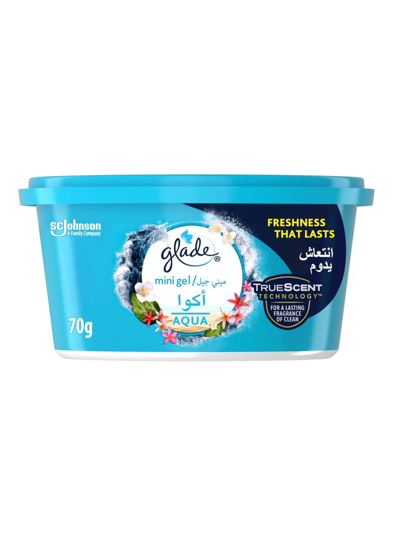 جليد معطر جو أكوا ميني جل متعدد الاستخدامات ينعش أي غرفة 70 جرام - Image 1