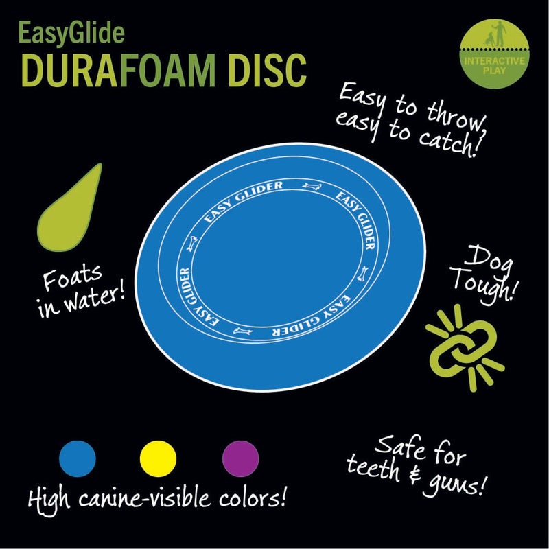 Starmark Easy Glide DuraFoam Flying Disc Dog Toy, Color Varies 11" - Image 5