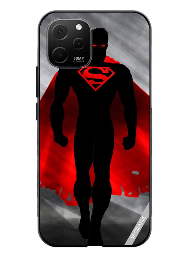 VR CREATIVE Protective Case Cover For Huawei Nova Y61 Superman Black And Red Design Multicolour - Image 1