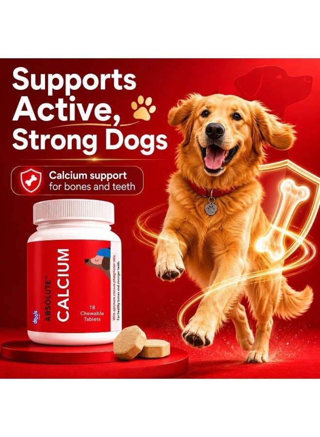 Drools Absolute Calcium Tablet for Pets, 18 Pieces - Image 3