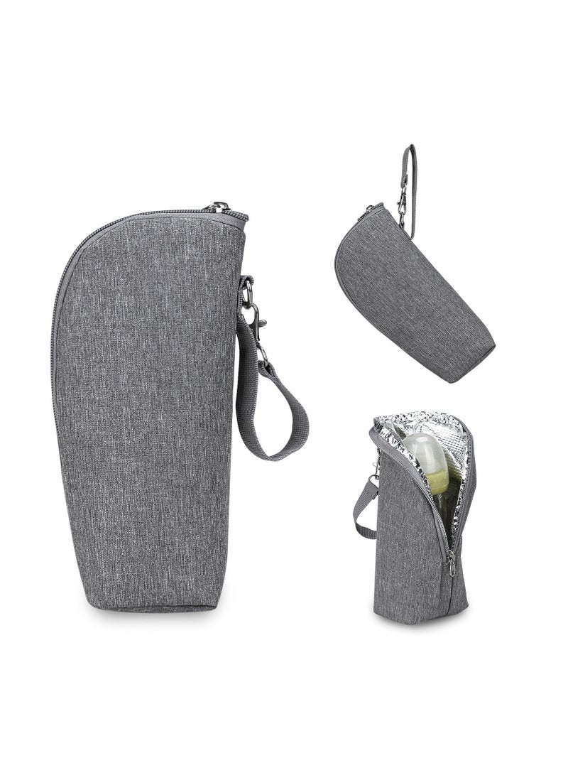 Insulated Baby Bottle Bags, Portable Breastmilk Storage Tote Thermal Feeding Pouch Holder Travel Carrier, Heat Preservation and Cold Preservation - Image 1