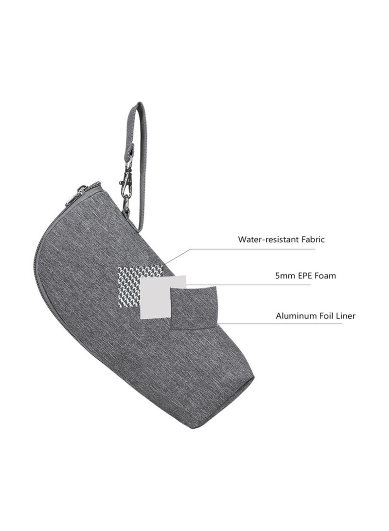 Insulated Baby Bottle Bags, Portable Breastmilk Storage Tote Thermal Feeding Pouch Holder Travel Carrier, Heat Preservation and Cold Preservation - Image 5