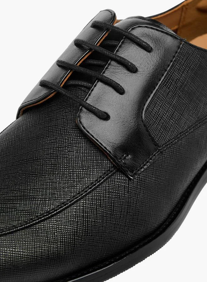 Duchini BLACK Men Lace-Up Derby Shoes for Men | Best Price UAE