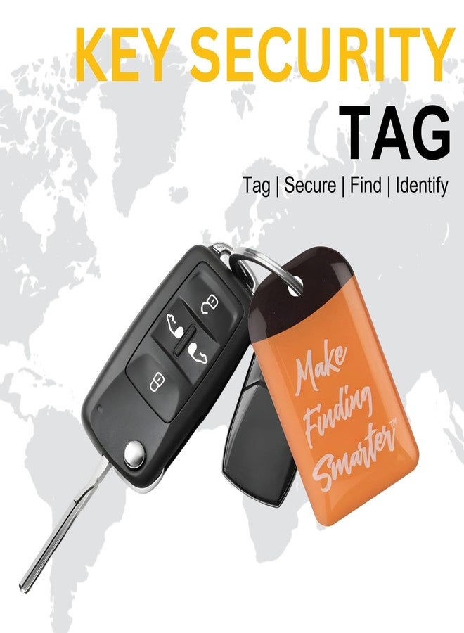 tag8 Smart Key Tag with Scan QR to Return Service | Global Track and Trace Key Finder for Home Keys, Car Keys, Office Keys and More - Pack of 1 - Image 2