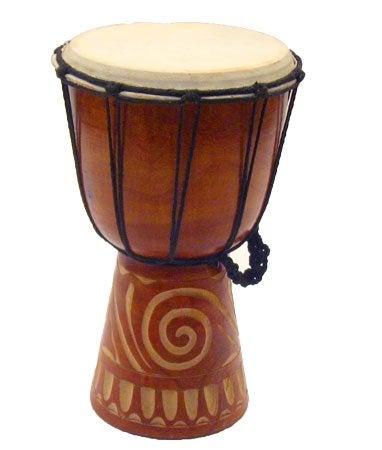 Stoneage Arts Rustic Djembe Tribal Drum  8 
