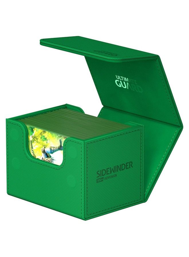 Ultimate Guard سايدويندر 100+ أحادي اللون أخضر - Image 4