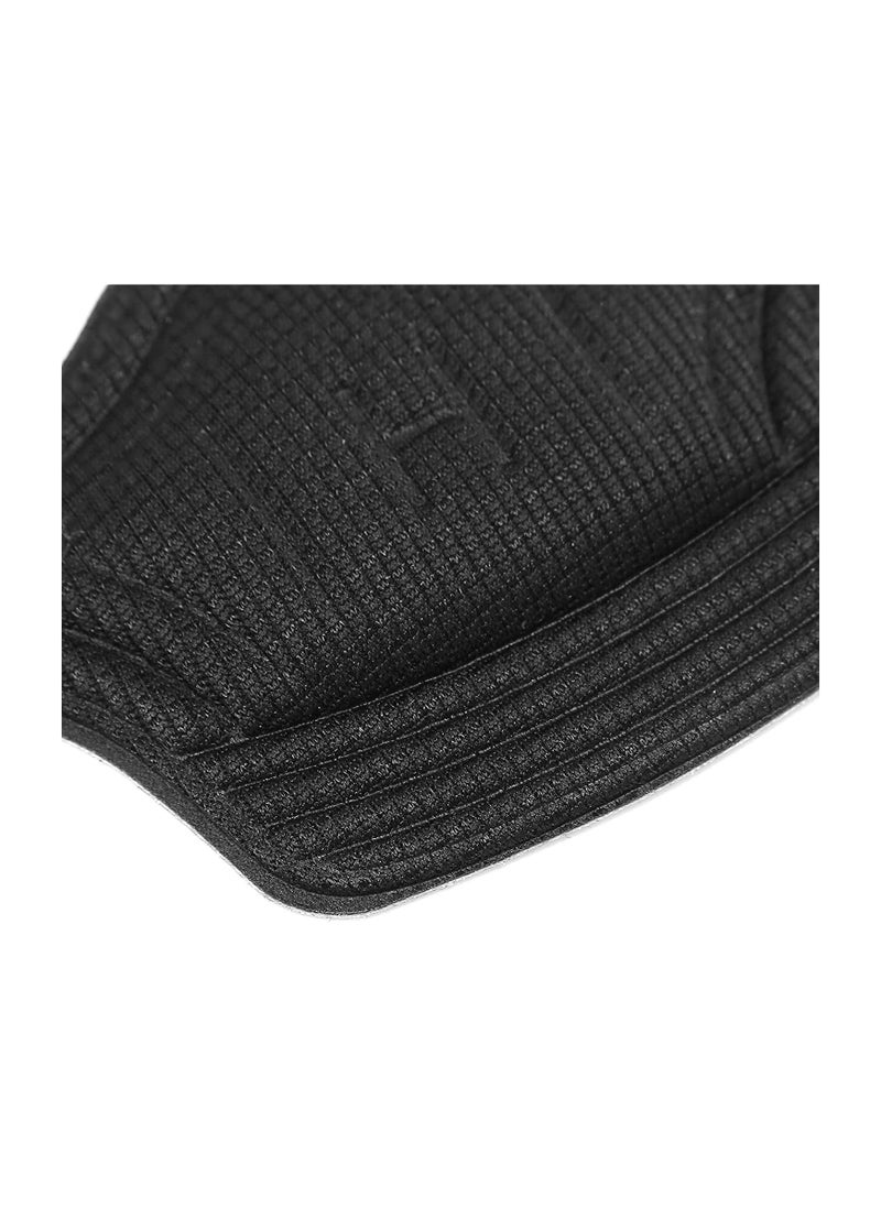 Generic - Silicone/Fabric Heel Grips Liner Cushions Inserts for Loose Shoes, Heel Pads Snugs for Shoe Too Big Men Women, Filler Improved Shoe Fit and Comfort, Prevent Heel Slip and Bliste (Black)… - Image 1
