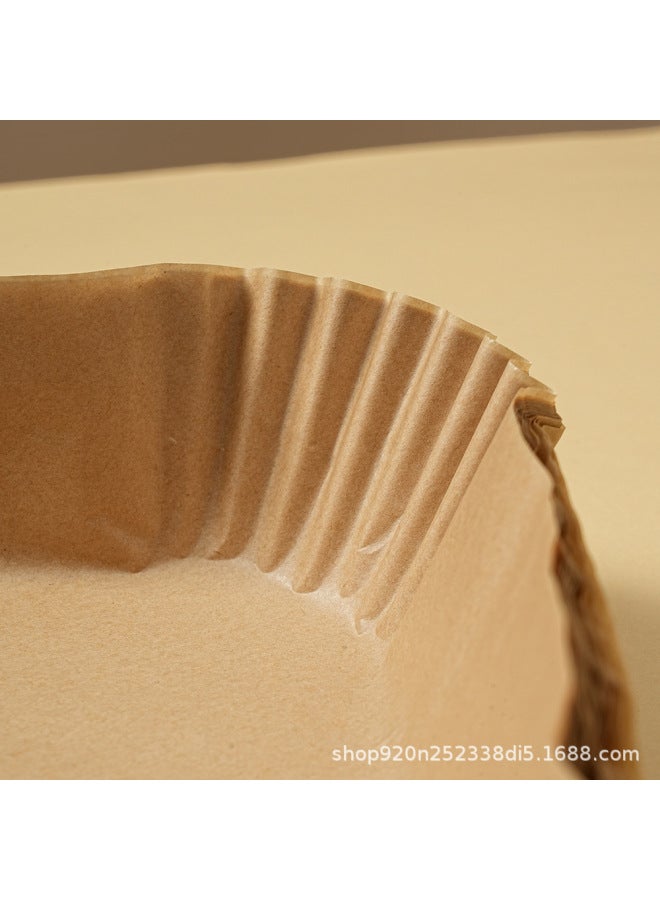 Food Grade Oil Absorbent Paper Kitchen Round Special Paper Wholesale Air Fryer Greasy Paper Tray Baking Baking Tray Silicone Oil Paper-Color:Opp Bag Packaging-Specifications:16*4.5cm Round Color [30 Pictures] - Image 3