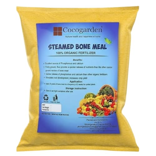 Cocogarden Organic Steamed Bone Meal Fertilizer 1.8 Kg | Boosts Flowering, Fruiting & Root Growth | 100% Natural Phosphorus & Calcium Rich Plant Food | Ideal for Vegetables, Fruits & Flowering Plants - Image 1