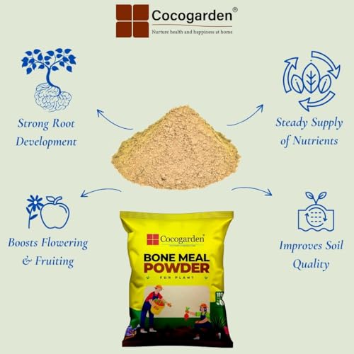 Cocogarden Organic Steamed Bone Meal Fertilizer 1.8 Kg | Boosts Flowering, Fruiting & Root Growth | 100% Natural Phosphorus & Calcium Rich Plant Food | Ideal for Vegetables, Fruits & Flowering Plants - Image 2
