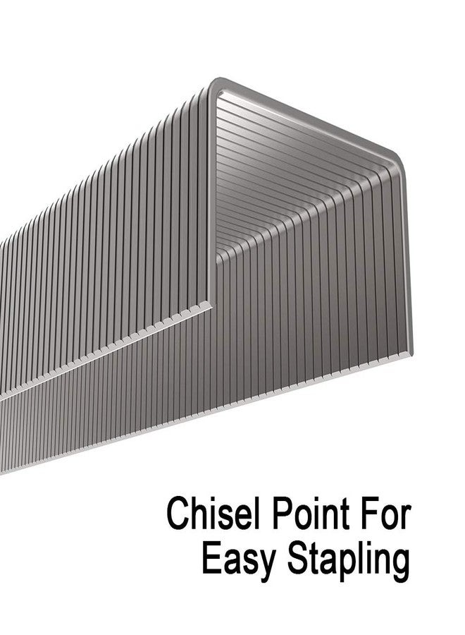 Rayson Heavy Duty Staples, 5/16" Leg Length, 1/2" Width, 2000 Staples (40 Sheets) - Image 4