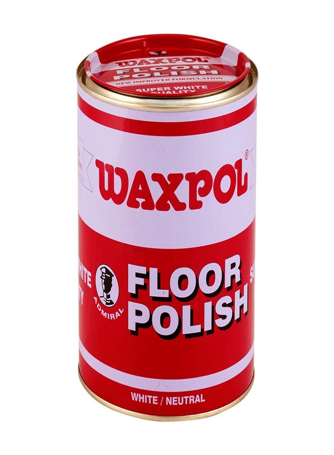 Waxpol Floor Polish (White/Neutral)2 Kg For Sparkling Shines to Floors, Tiles, Stone, Wood and Furniture - Image 1