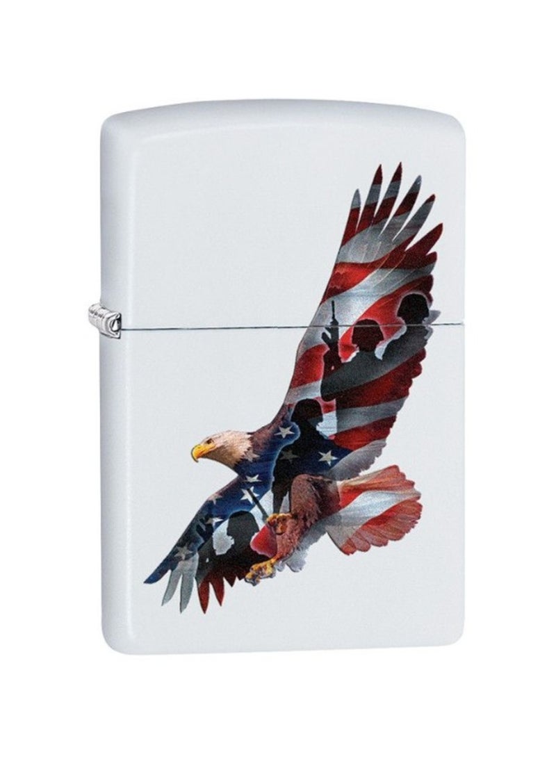 Zippo Eagle Lighter (White) - Image 1