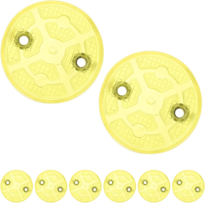 8PCS Heavy Duty Rubber Lift Pads, Car Jack Frame Protector, 3.94" Round Anti-Slip Cushion for Car Lifts, Prevent Chassis Damage - Image 1