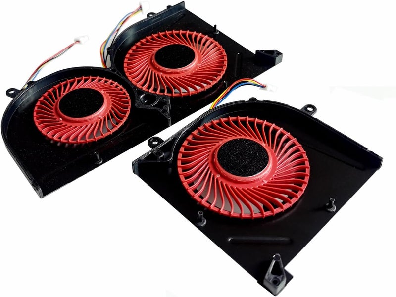 Todiys 3.15 Inch Laptop Cooling Fan for MSI GS63 GS63VR 6RF 6RF-001US 7RF 7RF-212UK GS73 GS73VR 6RF 6RF-005CA 7RF 7RE-004CN 7RG 7RG-026RU 7RG-039NL MS-16K2 MS-17B MS-17B1 BS5005HS-U2F1 BS5005HS-U2L1 - Image 4
