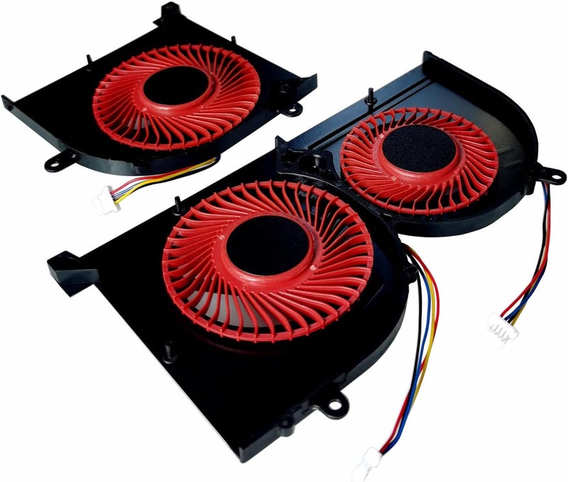 Todiys 3.15 Inch Laptop Cooling Fan for MSI GS63 GS63VR 6RF 6RF-001US 7RF 7RF-212UK GS73 GS73VR 6RF 6RF-005CA 7RF 7RE-004CN 7RG 7RG-026RU 7RG-039NL MS-16K2 MS-17B MS-17B1 BS5005HS-U2F1 BS5005HS-U2L1 - Image 2