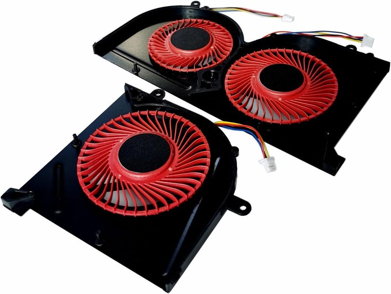 Todiys 3.15 Inch Laptop Cooling Fan for MSI GS63 GS63VR 6RF 6RF-001US 7RF 7RF-212UK GS73 GS73VR 6RF 6RF-005CA 7RF 7RE-004CN 7RG 7RG-026RU 7RG-039NL MS-16K2 MS-17B MS-17B1 BS5005HS-U2F1 BS5005HS-U2L1 - Image 3
