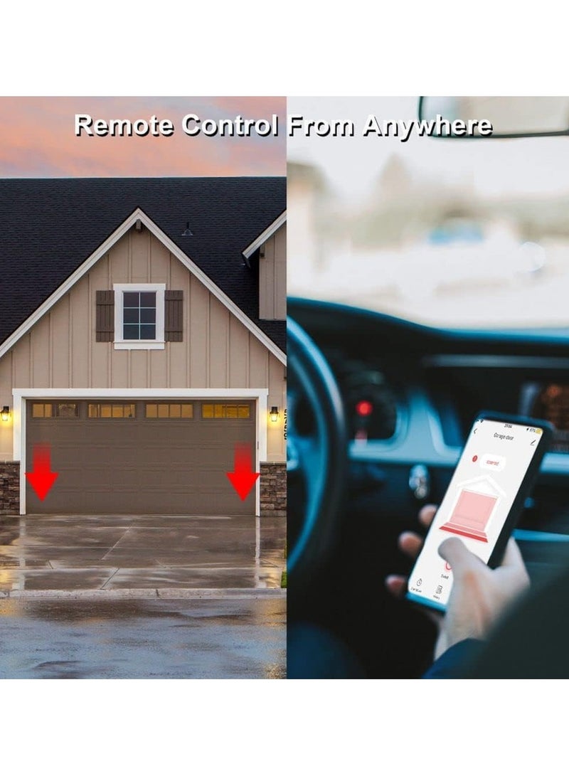 VKL Tuya Smart WiFi Switch Garage Door Opener Controller Work with Echo Google Home SmartLife/Tuya APP Control No Hub Required - Image 5