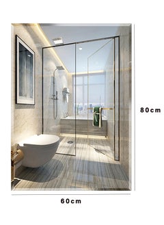 CityRiya-Long Wall Mirror Full Length Mirror Self Adhesive Mirror Full Body Mirror Wall-Mounted Bathroom Mirror Modern Large Hanging Dressing Mirror for Bedroom, Living Room  - Image 3