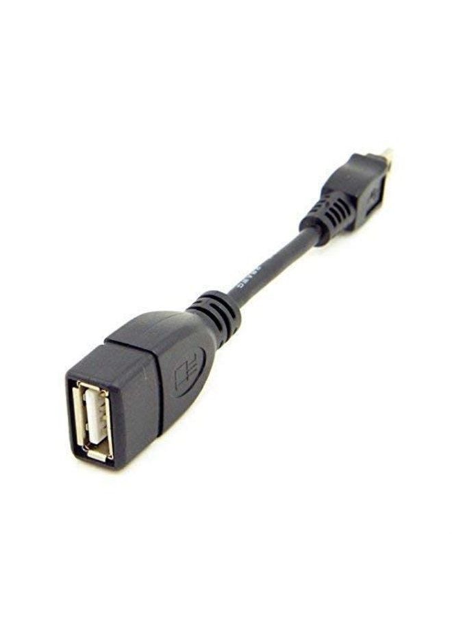 CY USB 2.0 OTG Cable Mini A Type Male to USB Female Host for Sony Handycam & PDA & Phone VMC-UAM1