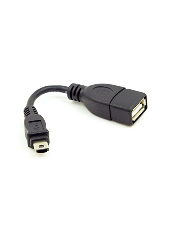 CY USB 2.0 OTG Cable Mini A Type Male to USB Female Host for Sony Handycam & PDA & Phone VMC-UAM1