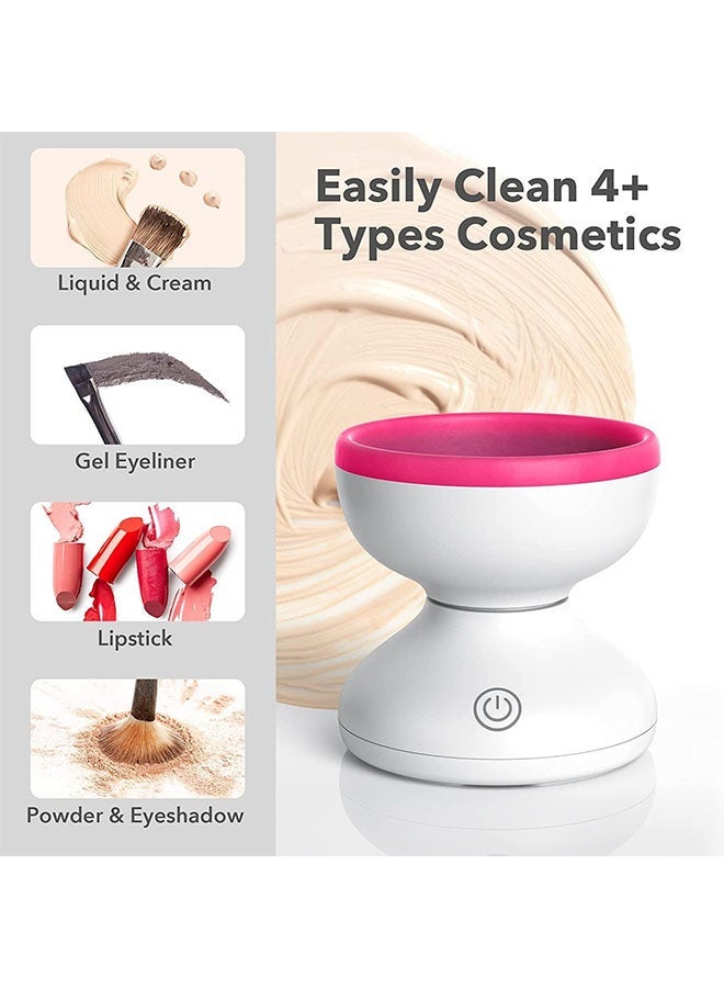 Captaintech Electric Makeup Brush Cleaner Usb Design Various Sizes Makeup Brush Cleaning Set For Wedding - Image 3