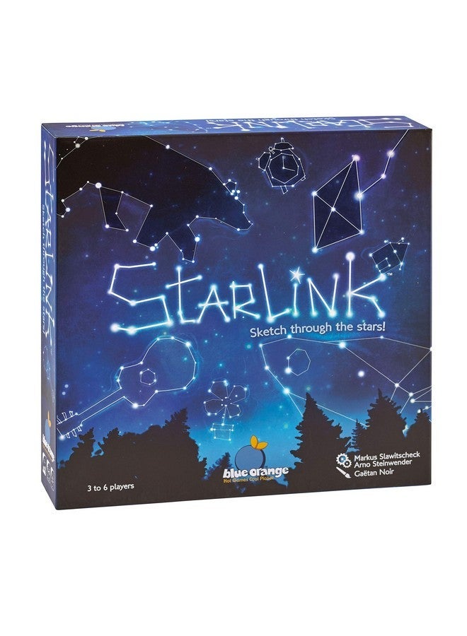 بلو أورانج ألعاب Starlink Party Game- لعبة رسم حفلة جديدة من 3 إلى 6 لاعبين. موصى به للأعمار من 8 سنوات فما فوق - Image 1