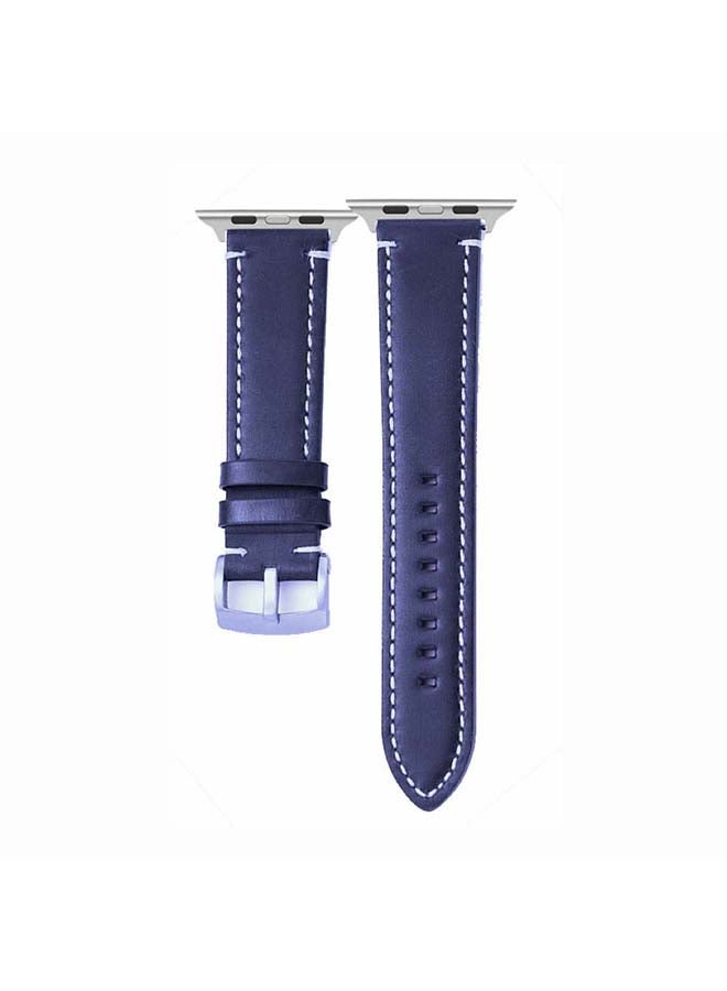 Perfii Replacement Band for Apple Watch Series 6/SE/5/4/3/2/1 Blue - Image 2