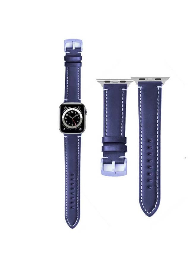 Perfii Replacement Band for Apple Watch Series 6/SE/5/4/3/2/1 Blue - Image 1