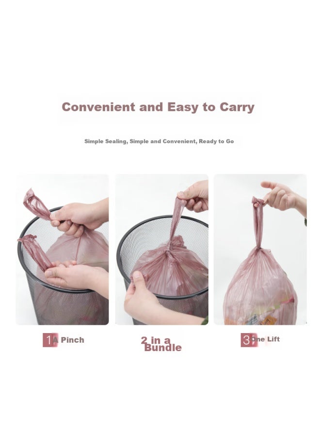 EAST Yisida Vest Garbage Bags, Large Thick Handheld Trash Bags For Kitchen, 150 Count, 50cm*60cm, Waste Sorting - Image 3