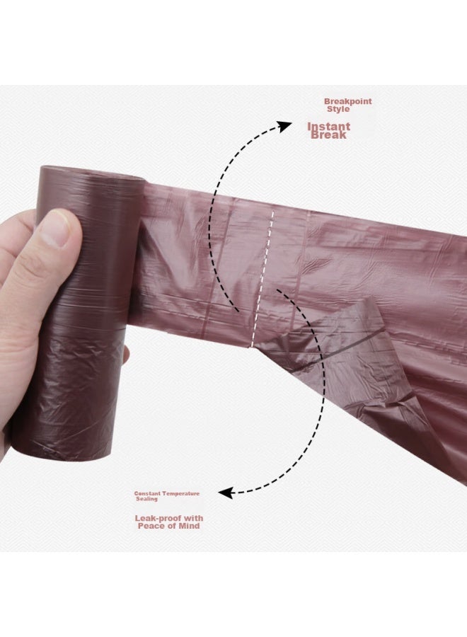 EAST Yisida Vest Garbage Bags, Large Thick Handheld Trash Bags For Kitchen, 150 Count, 50cm*60cm, Waste Sorting - Image 5