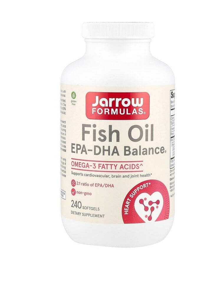 جارو فورملاز جارو فورميولا، زيت السمك EPA-DHA Balance 240 كبسولة هلامية (1000 مجم لكل كبسولة هلامية)