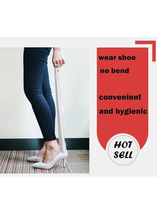 Long Metal Shoe Horn -16.5 Inches Long Handled Stainless Steel Shoehorn - Image 5