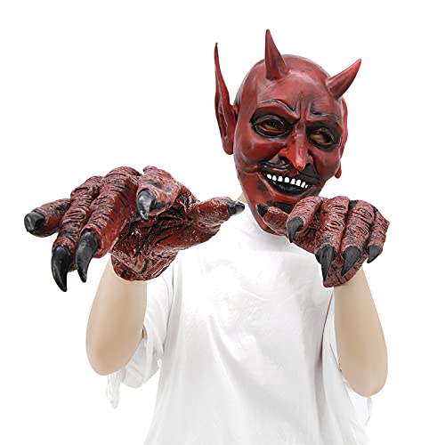 MioCloth Scary Monster Glove Halloween Theme Party Horror Evil Ghost Costume Latex Paw Gloves Cosplay Supply for Men Women - Image 4