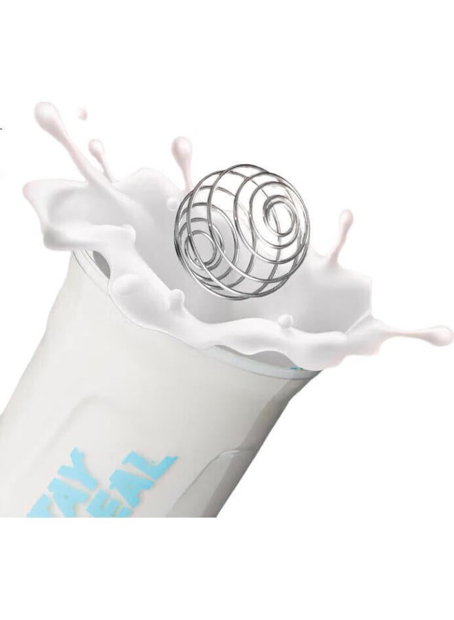 PAKCHOICE زجاجة ماء رياضية بروتين شيك باك تشويس للرجال والنساء، كوب خلط عالي القيمة من تريتان مع زجاجة ماء صيفية - Image 1