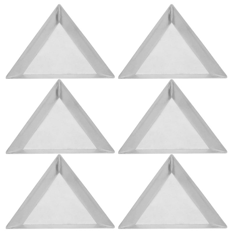 6Pcs Stainless Steel Weighing Dishes for Jewelry Scale and Powder Mixing Trays - Image 2