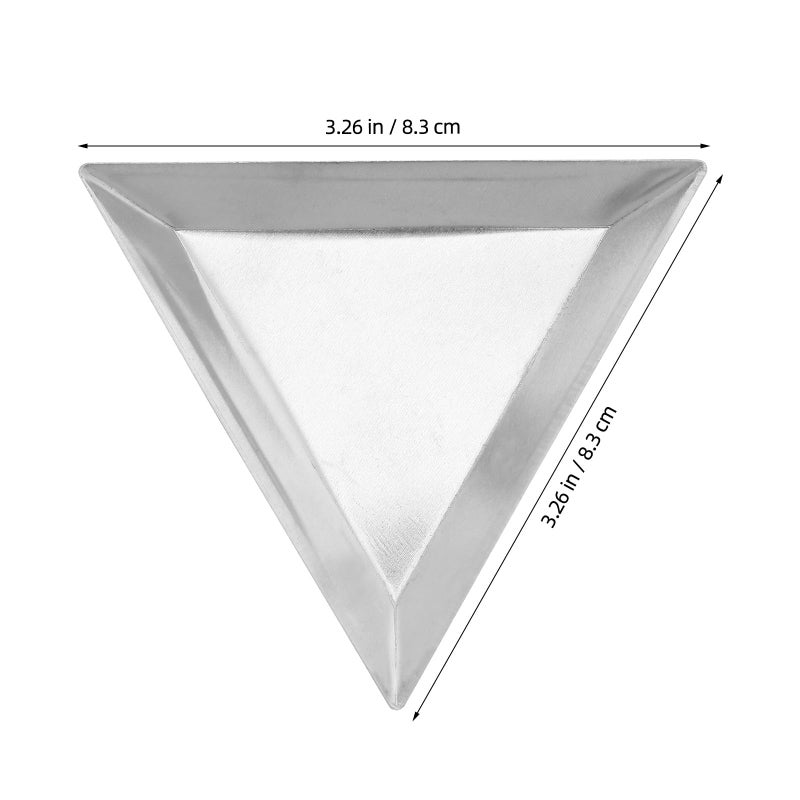 6Pcs Stainless Steel Weighing Dishes for Jewelry Scale and Powder Mixing Trays - Image 3