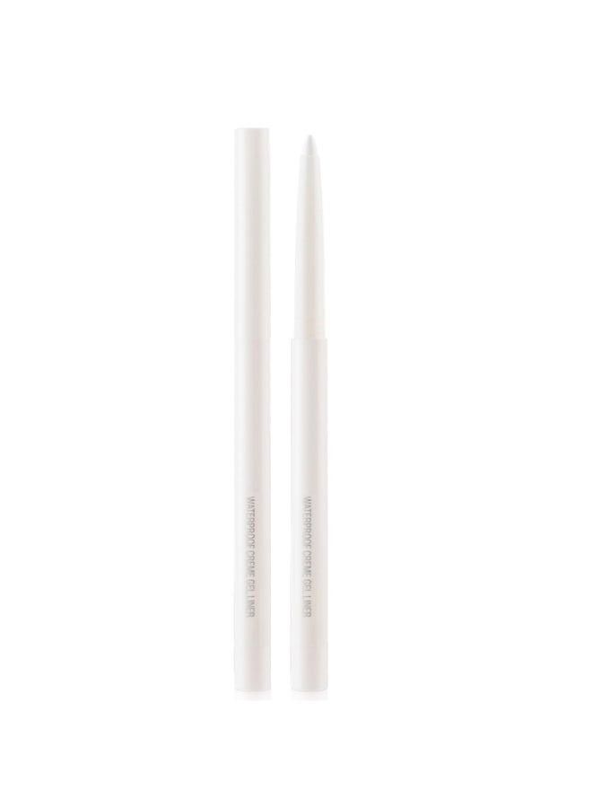 DekRion Eyeliner Pencil Waterproof Eyeliner Longlasting White Eyeliners HighPigmented Colorful Eyeliners Easy To Use Eye Liner Pen for Women White - Image 2