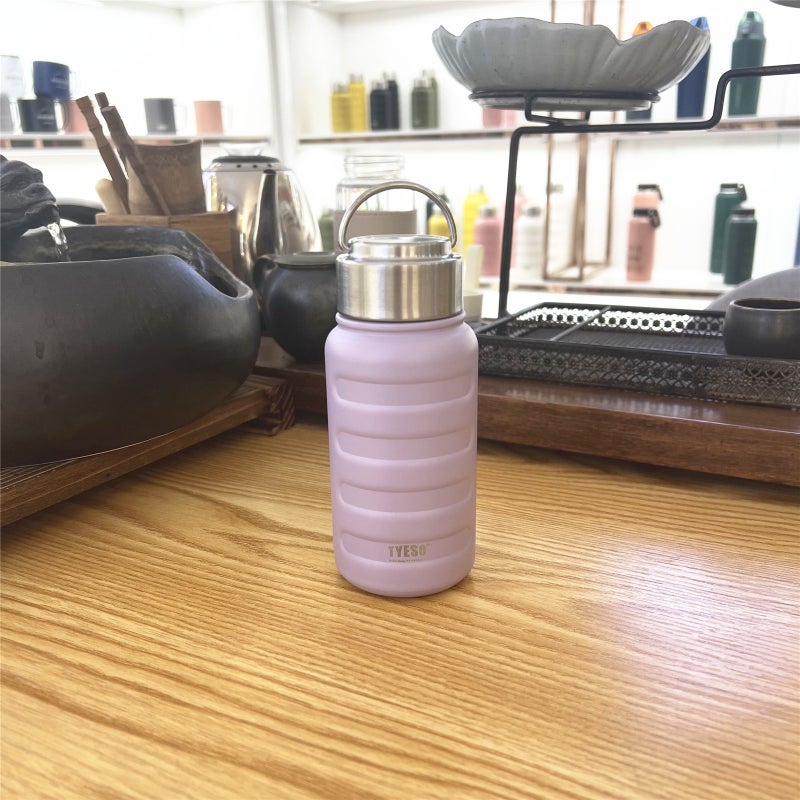Portable Student Caterpillar Thermos 270ml purple 