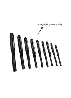findmall New 9 Set High Speed Steel Adjustable Hand Reamers H4H12 1532 to 1316 for Drilling Machine and Other Machine  - Image 3