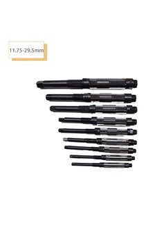findmall New 9 Set High Speed Steel Adjustable Hand Reamers H4H12 1532 to 1316 for Drilling Machine and Other Machine  - Image 4